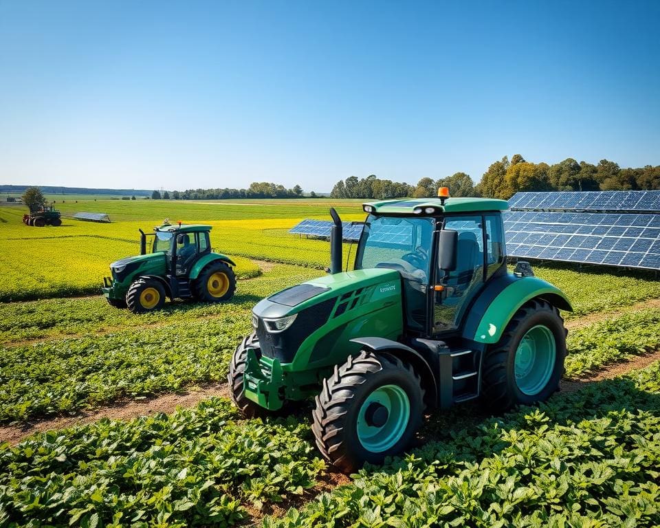 Elektrische Traktoren für die Landwirtschaft von morgen