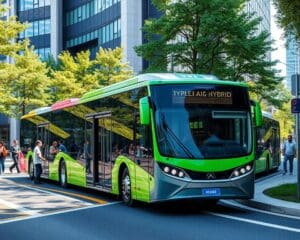 Hybridbusse für den emissionsfreien Nahverkehr