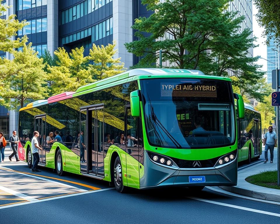 Hybridbusse für den emissionsfreien Nahverkehr