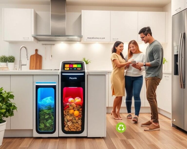 Intelligente Mülltonnen: Automatische Mülltrennung zuhause