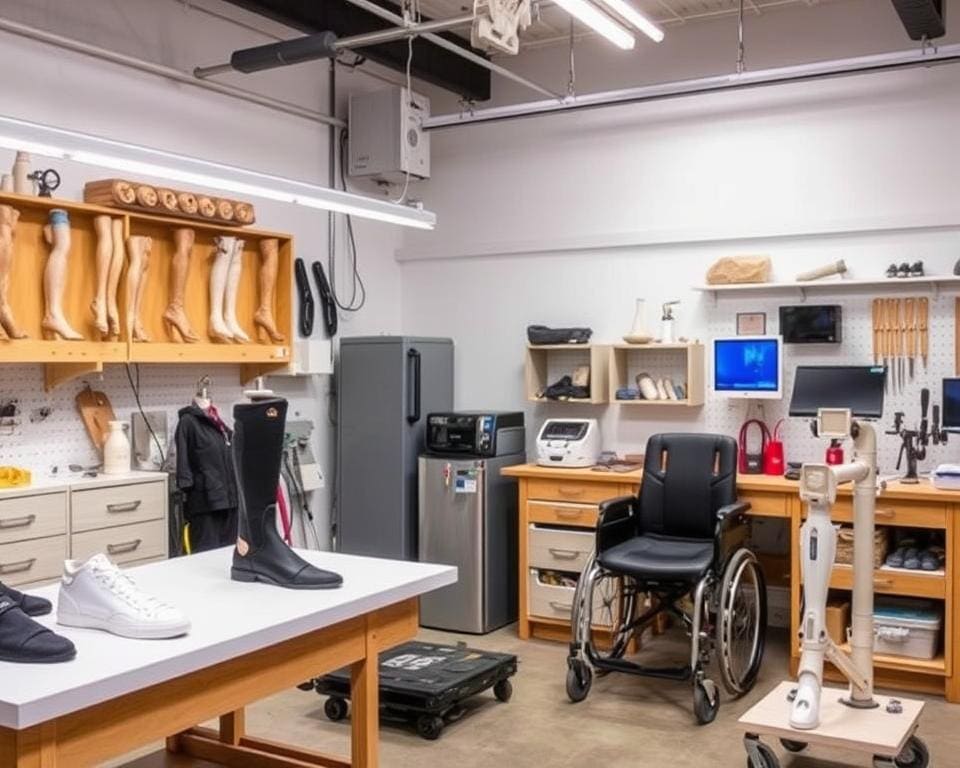 Maßgeschneiderte Lösungen für orthopädische Hilfsmittel