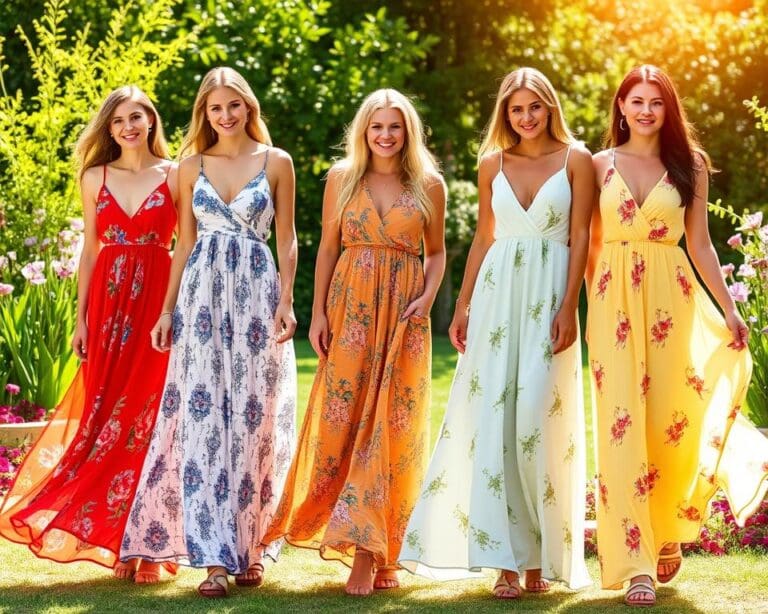 Maxikleider: Fließende Looks für den Sommer
