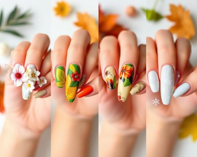 Nageldesigns für jede Jahreszeit