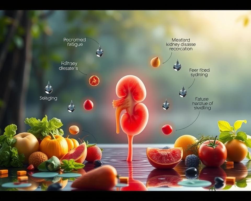 Nierengesundheit und Symptome von Nierenerkrankungen