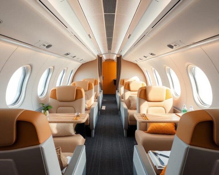 Recyclingfähige Bordausstattungen für Flugzeuge