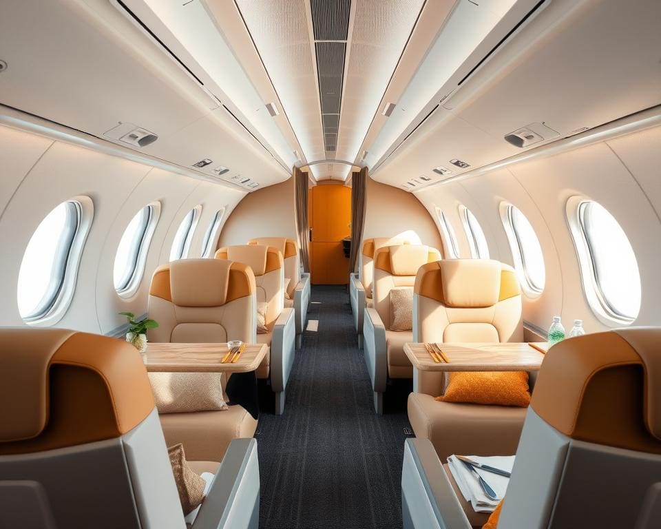 Recyclingfähige Bordausstattungen für Flugzeuge