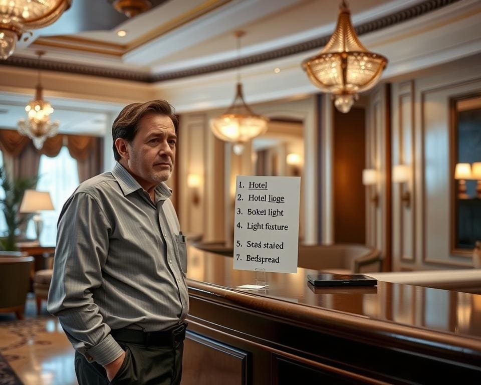 Reklamation bei Hotelmängeln