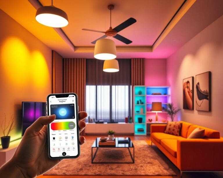 Smarte Lichtsteuerung: Optimale Beleuchtung per App