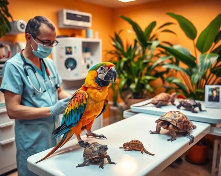 Tierarzt für exotische Tiere: Pflege und Heilung besonderer Arten