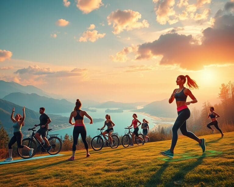 Virtuelle Fitnessreisen ausprobieren