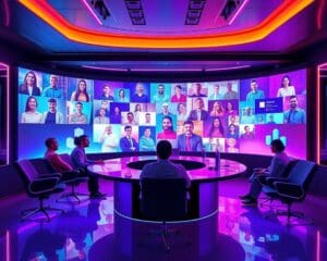 Wie verbessern holografische Displays virtuelle Meetings?