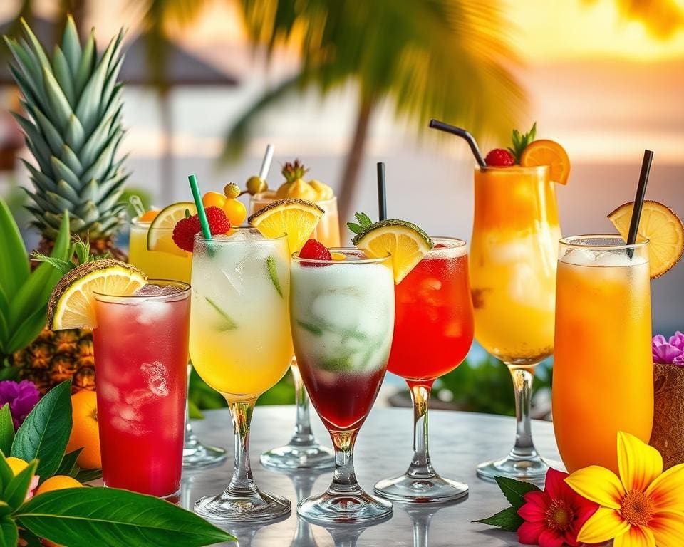 exotische Cocktail Ideen