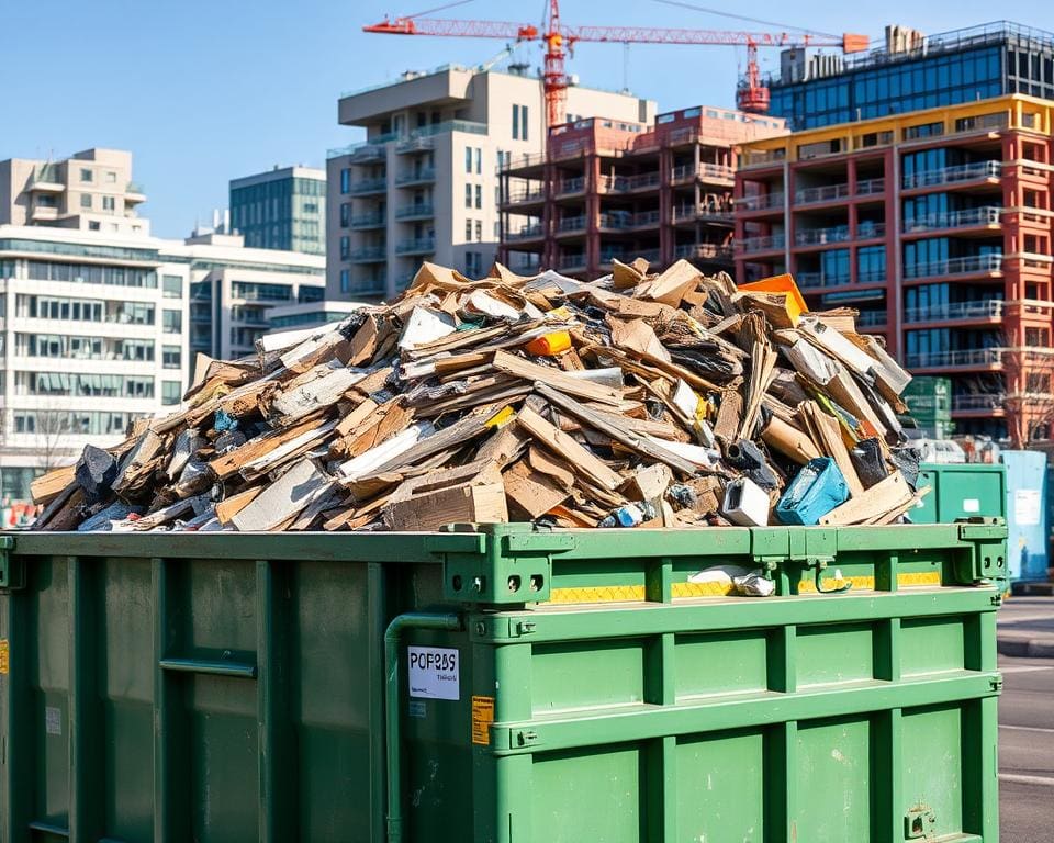 Container für Bauschutt