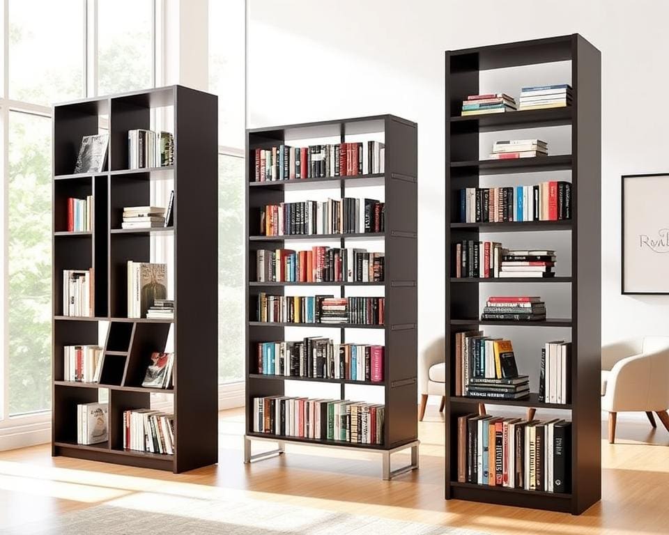 freistehende Bücherregale mit modernen Designs