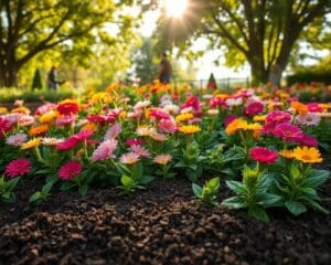 Was bringt Kaffeesatz im Blumenbeet?