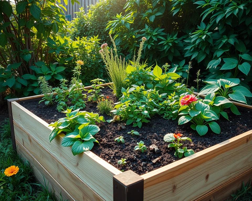 Wie funktioniert ein Hochbeet im Garten?