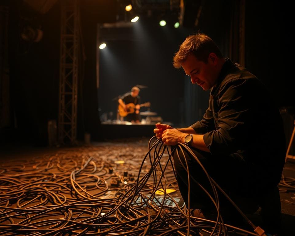 Kabelmanagement Konzert