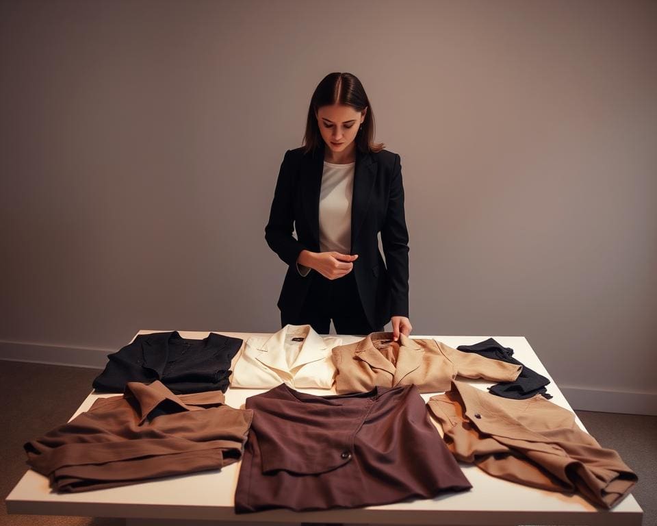 Outfit-Auswahl