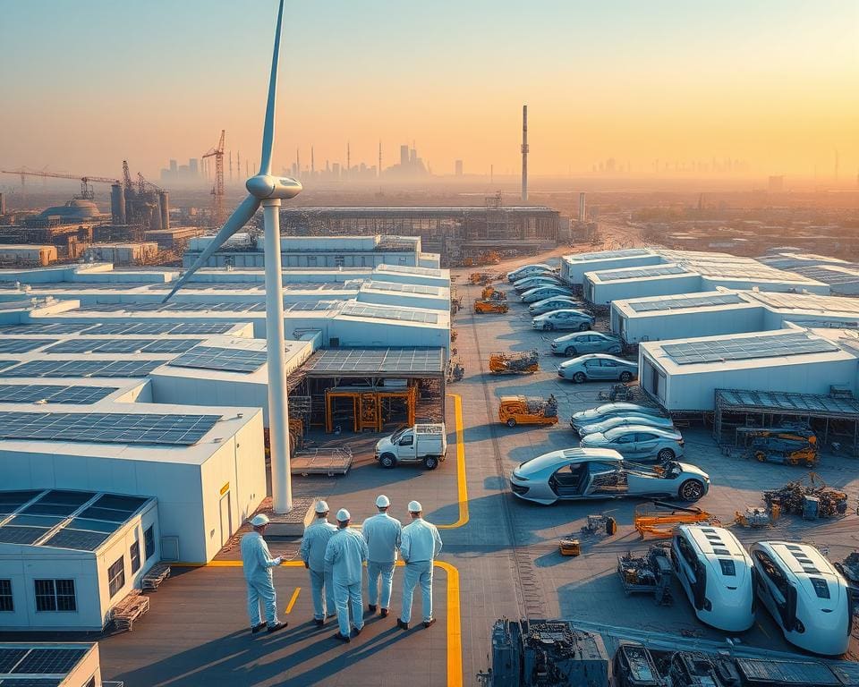 Technologische Innovationen in der CleanTech-Industrie