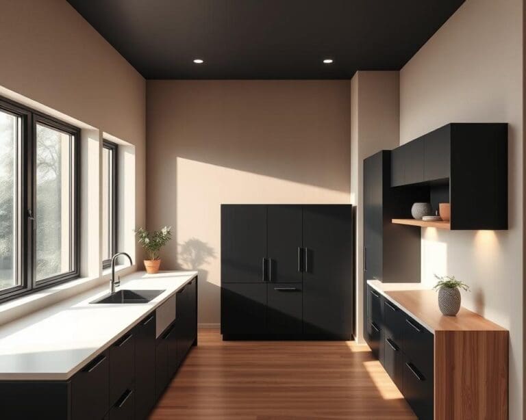 Was sind Ideen für eine minimalistische Küche?