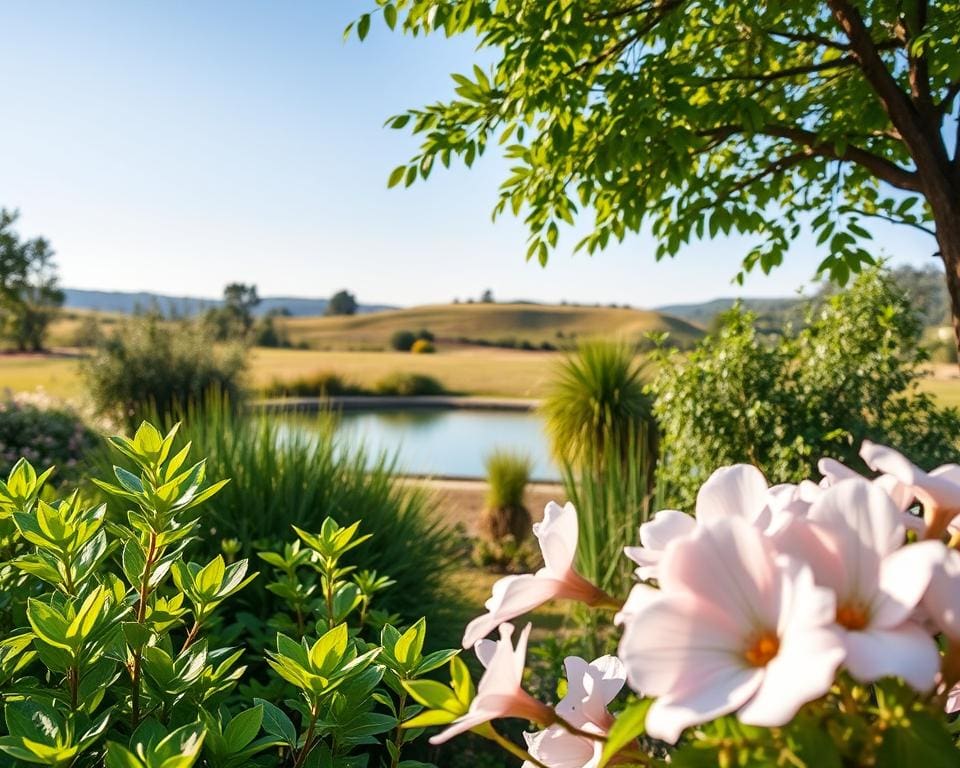 Welche Farben wirken beruhigend im Gartenbereich?