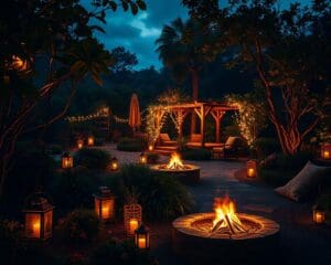 Wie beleuchtest du deinen Garten stimmungsvoll?