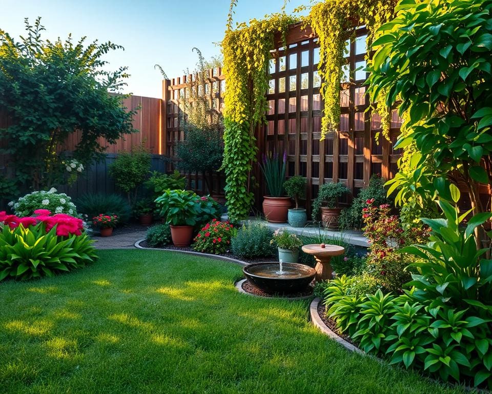 Wie gestaltest du einen kleinen Garten effektiv?