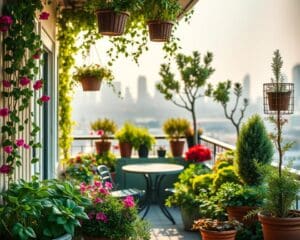 Wie machst du deinen Balkon zum Mini-Garten?
