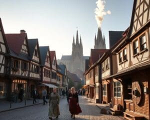 Wie wohnt man historisch in Meißen?