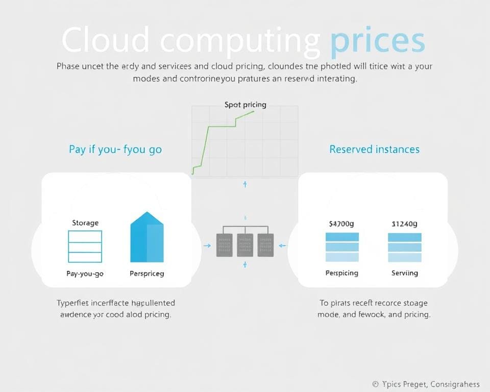 Preisgestaltung Cloud Services
