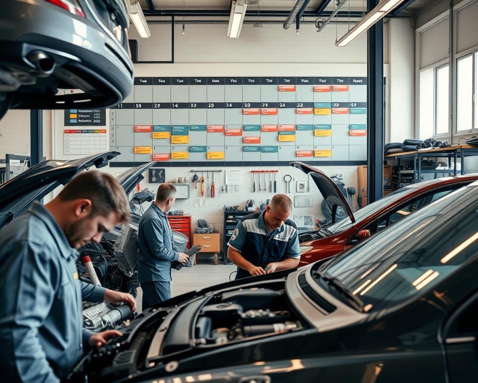 Ressourcenmanagement bei Werkstattterminen