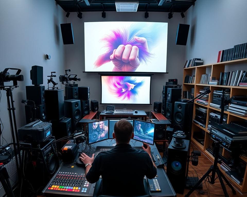 Tätigkeiten Audiovisual-Artist