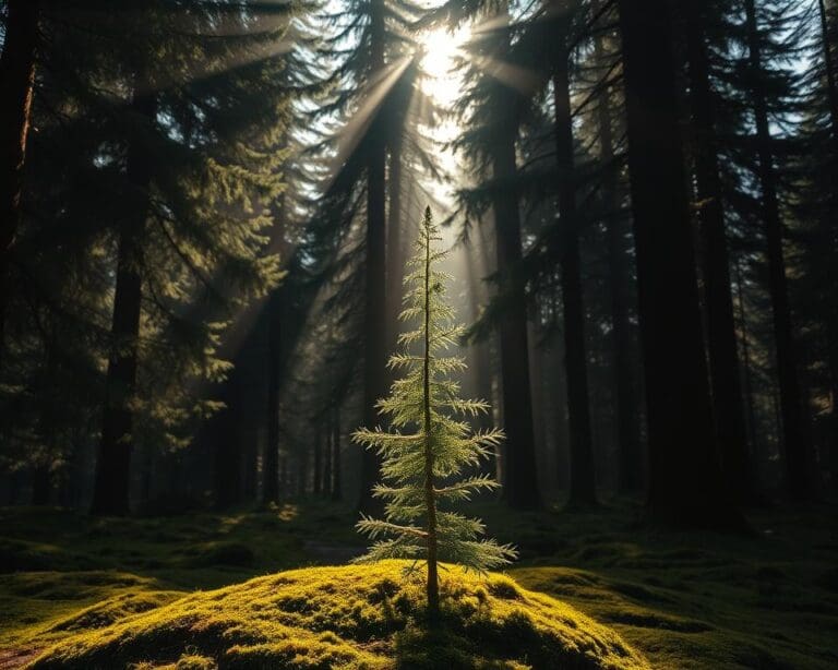 Wächst die Tanne auch im Schatten?