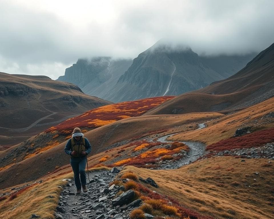 Wandern Risiken Island Herbst