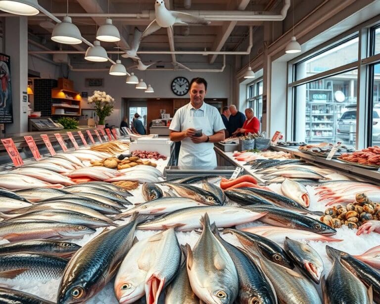 Was erwartet man in einem Fischfachgeschäft?
