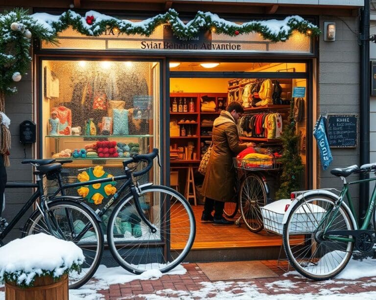Was macht ein Fahrradladen im Wintergeschäft?