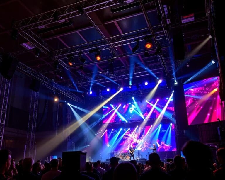 Was tut ein Beleuchter bei Musikshows?