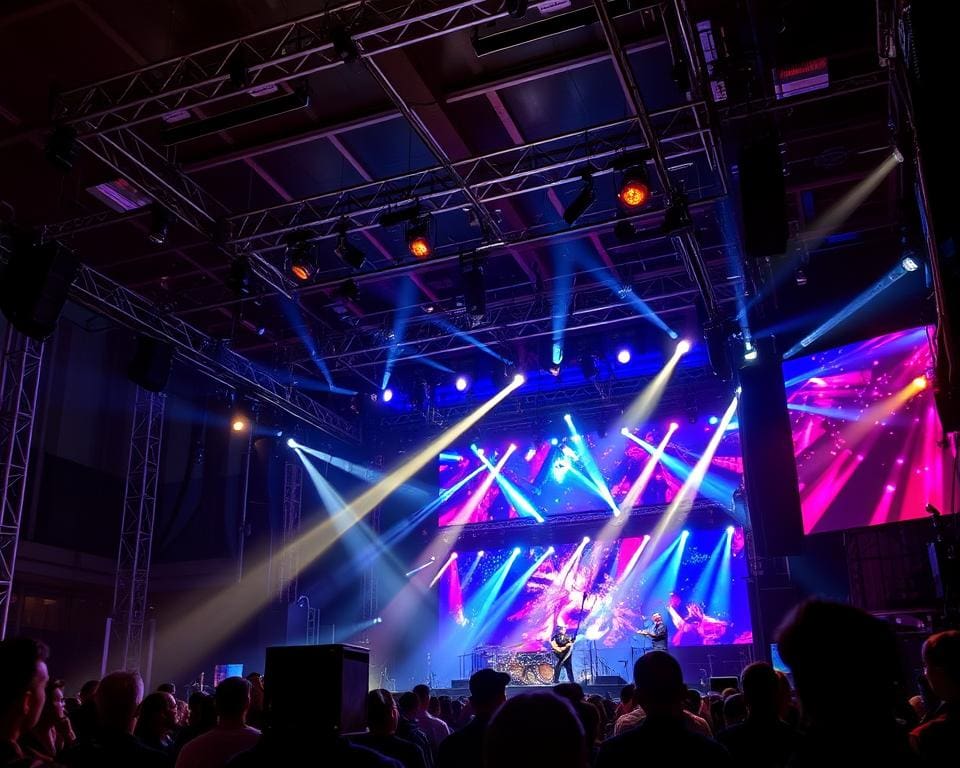 Was tut ein Beleuchter bei Musikshows?