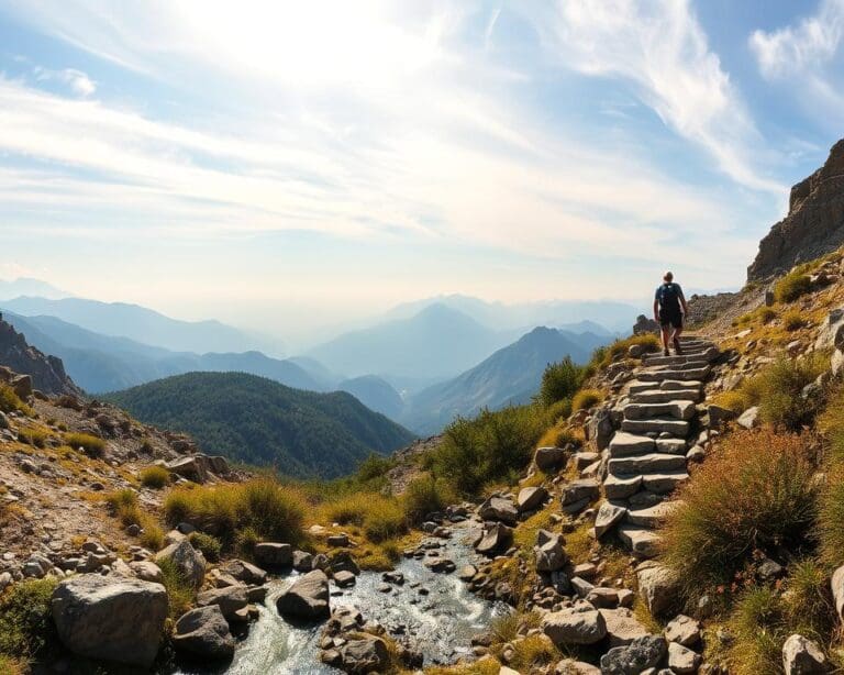 Wie findet man Wasserstellen beim Wandern in Spanien?