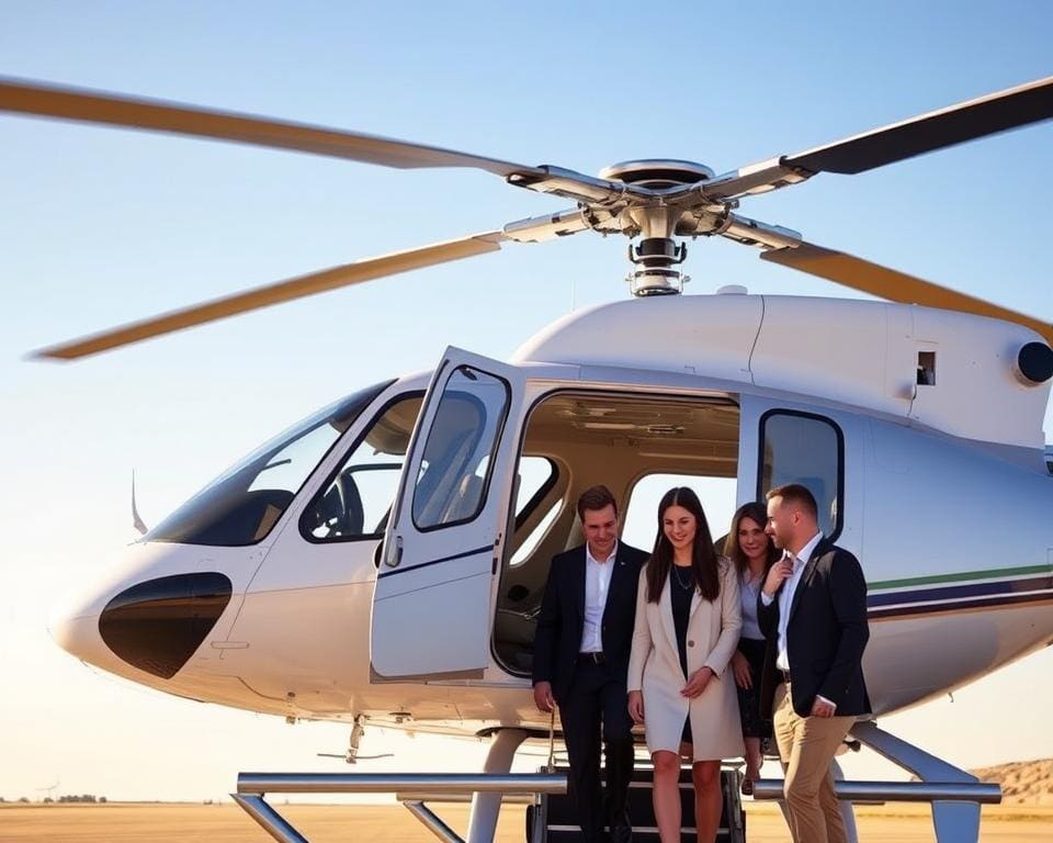 Wie funktioniert ein privater Helikoptertransfer?