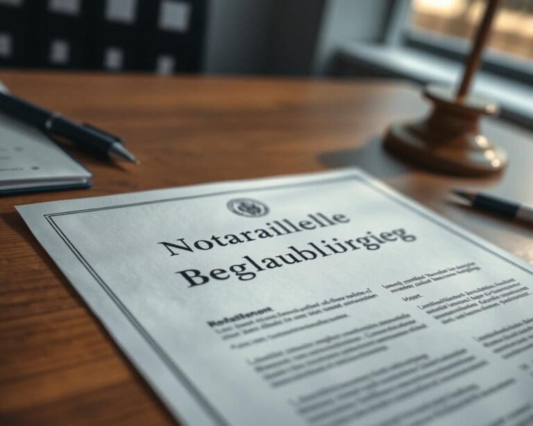 Notarielle Beglaubigung – wann notwendig?