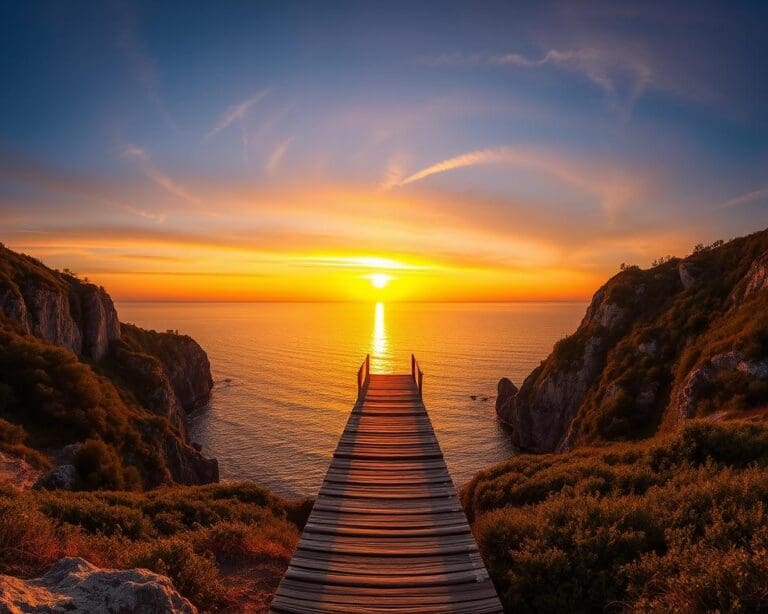 Warum ist der Sonnenuntergang an der Duhner Spitze so magisch?