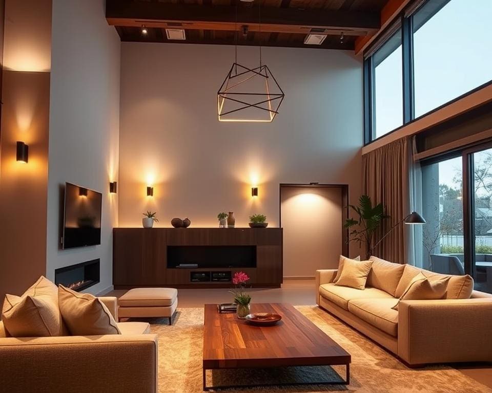 Beleuchtung für das Wohnzimmer