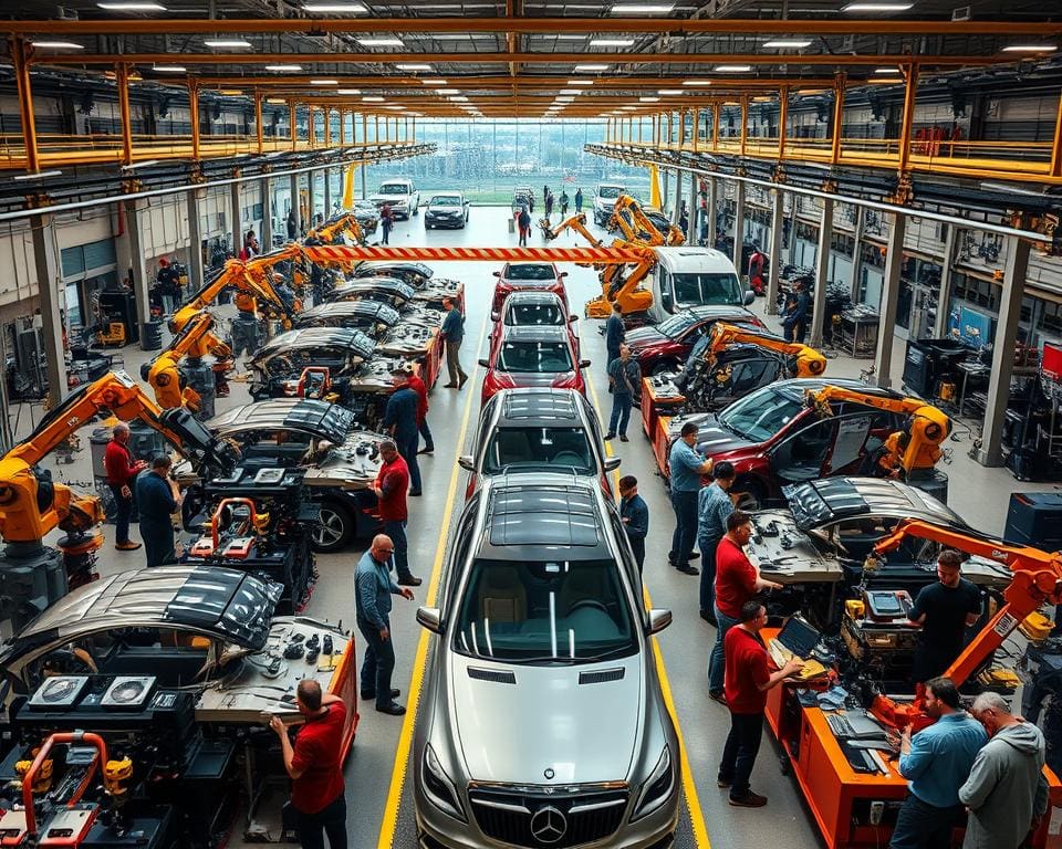 Berufsmöglichkeiten in der Automobilindustrie