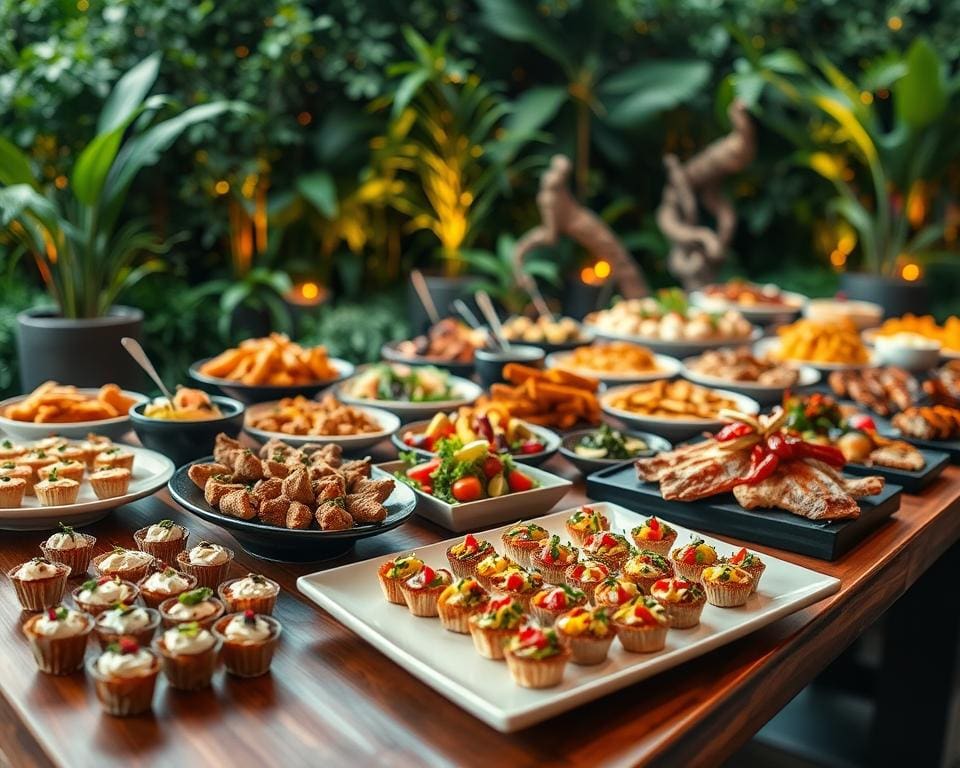 Menüvielfalt im Catering für Events