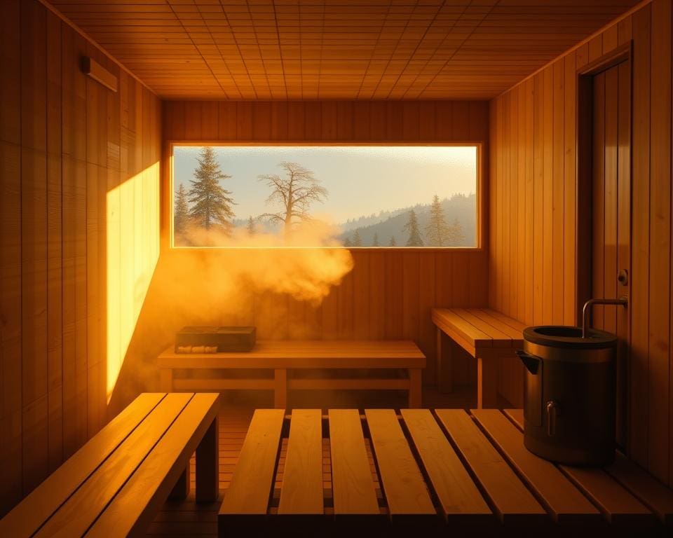 Sauna- und Wärmeanwendungen für tiefe Entspannung