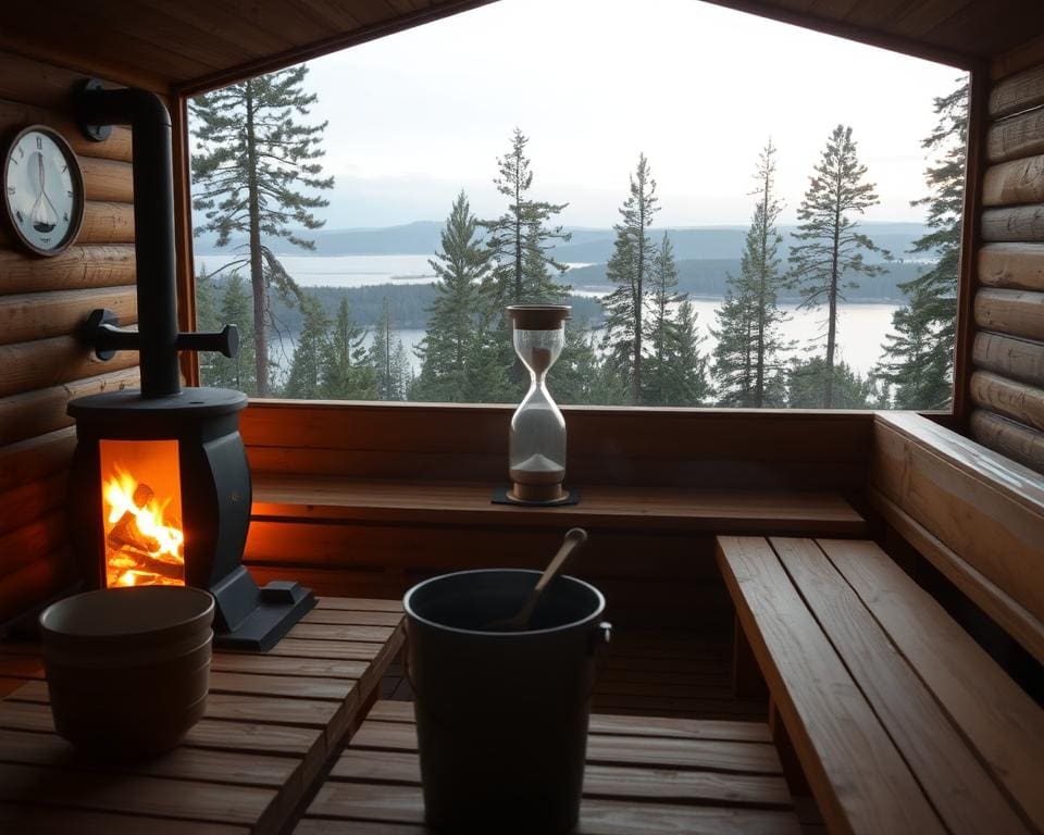 finnische Sauna