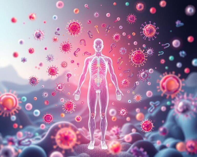 Was baut Immunsystem auf?