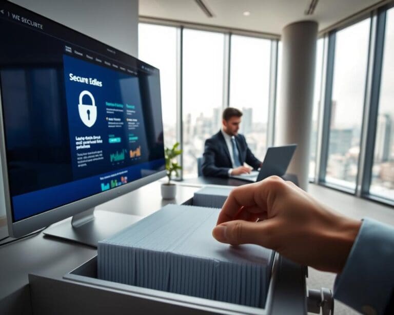 Wie sichert man Daten auf Unternehmenswebsites?