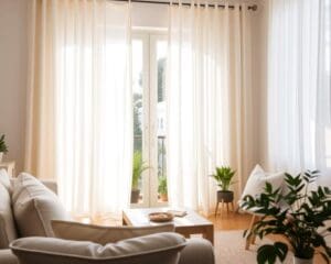 Warum verbessern leichte Vorhänge die Raumwirkung?